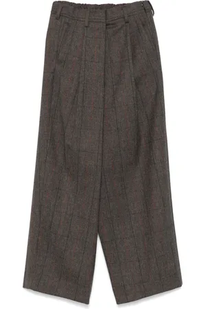 stein Hose mit weitem Bein