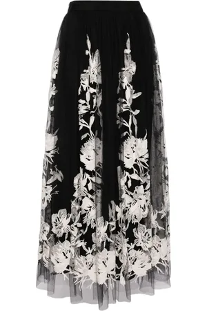 Elie saab Bestickter Midirock