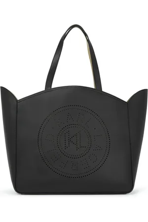 Karl Lagerfeld K/Circle Handtasche mit perforiertem Logo