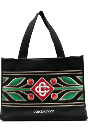 Casablanca Shopper mit Stickerei