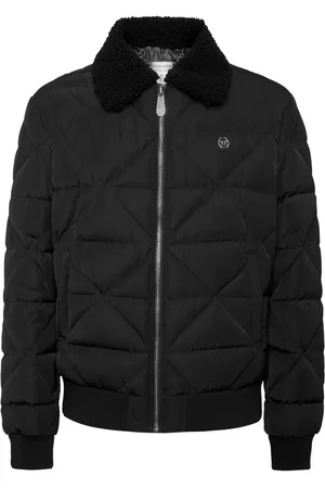 Philipp Plein Gefütterte Shearling-Jacke