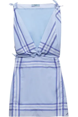 Prada Kariertes Minikleid