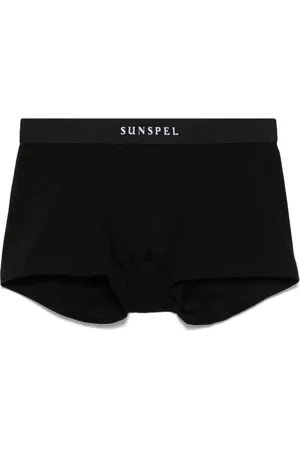 Sunspel Shorts mit Logo-Bund