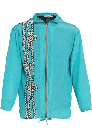 AMIR SLAMA Jacke mit grafischem Print