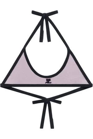 Courrèges Bralet mit Kontrastdetails