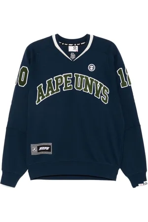 A Bathing Ape Sweatshirt mit V-Ausschnitt