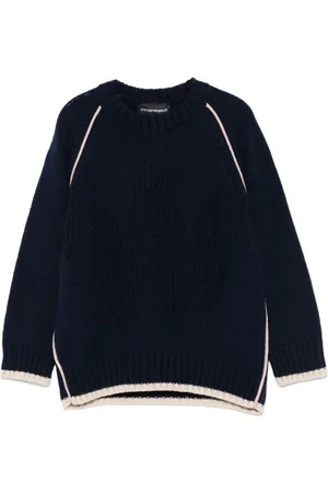 Emporio Armani Pullover mit Kontrastdetail