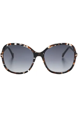 Carolina Herrera Sonnenbrille mit Oversized-Gestell