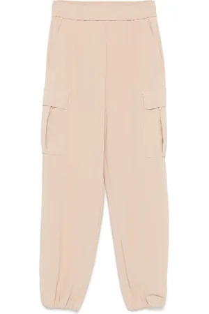 Twin-Set Cargohose aus Krepp