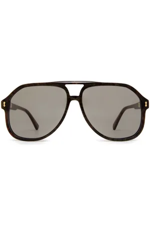 Gucci Getönte Pilotenbrille