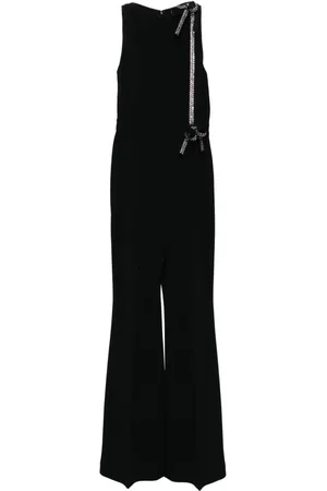 Elie saab Jumpsuit mit Kristallschleife