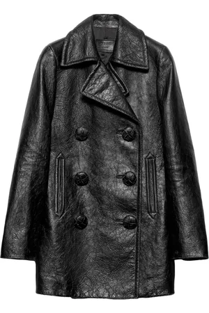 Prada Mantel aus Leder