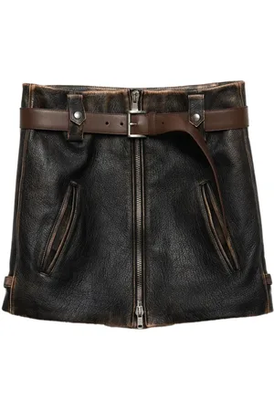 Prada Minirock aus Leder