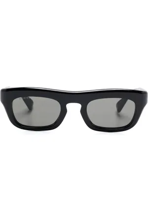 Gucci Sonnenbrille mit eckigem Gestell