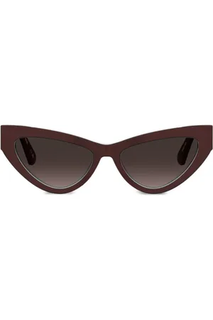 Moschino Sonnenbrille mit Logo-Schild