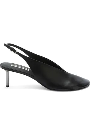 Jil Sander Pumps aus Leder 65mm