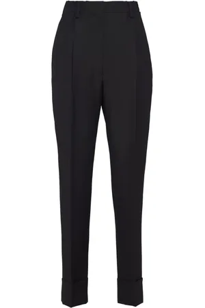 Prada Klassische Hose mit Bügelfalten