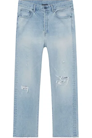 JOHN ELLIOTT Gerade Jeans im Distressed-Look