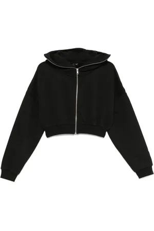 Entire Studios Cropped-Kapuzenjacke mit Reißverschluss
