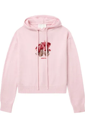 Shushu/Tong Hoodie mit Blumenstickerei