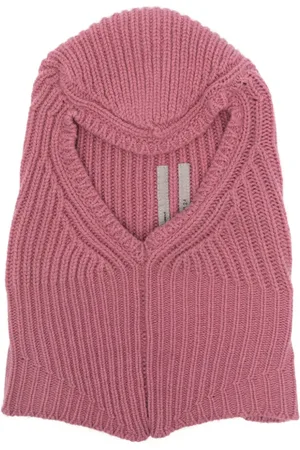 Rick Owens Gerippte Balaklava