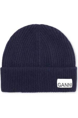 Ganni Gerippte Beanie