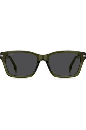 HUGO BOSS Sonnenbrille mit eckigem Gestell