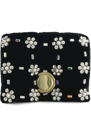 Giambattista Valli Airbag Clutch aus Samt