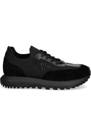 Emporio Armani Sneakers mit Logo-Schild