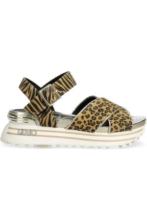 Liu Jo Sandalen mit Leoparden-Print