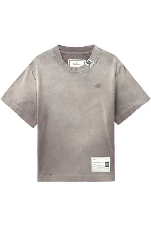 Maison Mihara Yasuhiro T-Shirt mit Logo-Stickerei