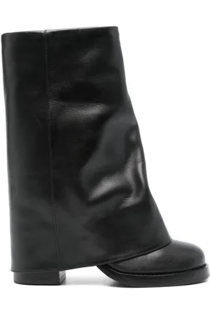 PARIS TEXAS Stiefel mit Klappe 85mm