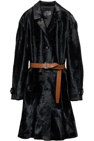 Prada Mantel aus Leder
