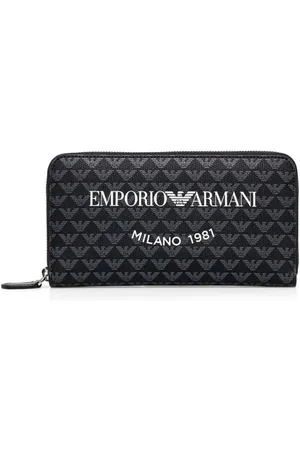Emporio Armani Portemonnaie mit Monogramm