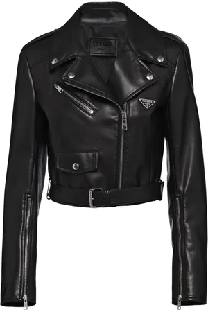 Prada Bikerjacke aus Leder