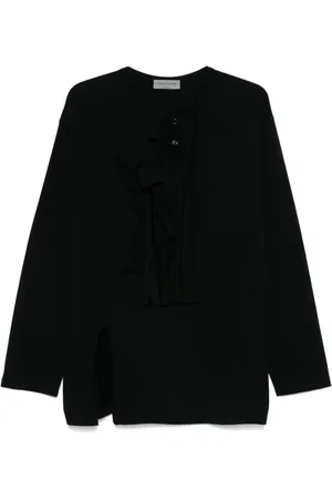 YOHJI YAMAMOTO Gerüschtes T-Shirt