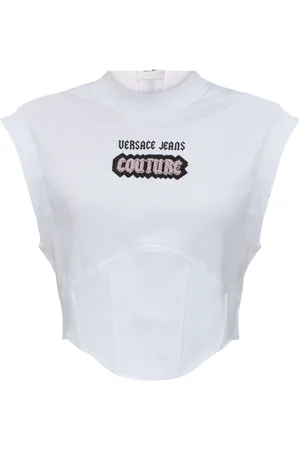 VERSACE Schulterfreies Top