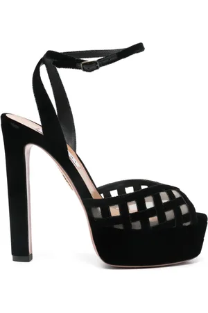 Aquazzura Romance Plateau-Sandalen 130mm