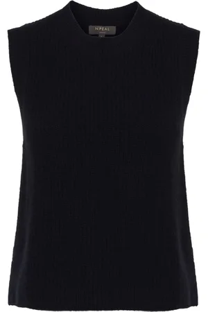 N.PEAL Geripptes Trägershirt