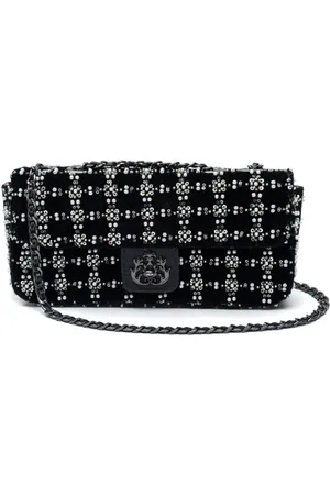 Isla Ibiza Anne Schultertasche aus Samt