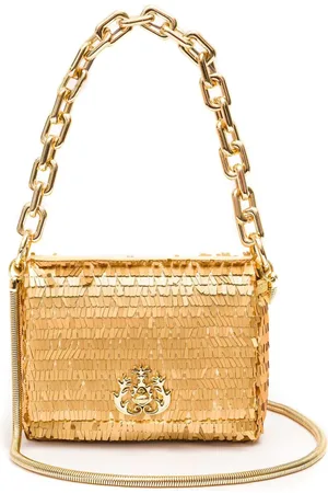 Isla Ibiza Schultertasche mit Logo-Schild
