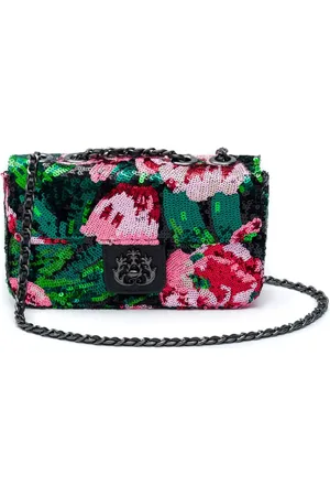 Isla Ibiza Anne Schultertasche mit Pailletten