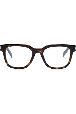 Saint Laurent Brille im Wayfarer-Design