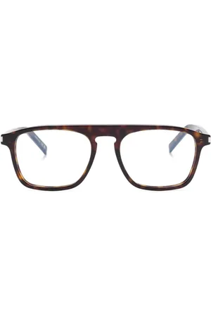 Saint Laurent Brille in Schildpattoptik