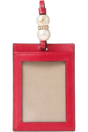Jimmy Choo Kartenetui mit Perlendetail