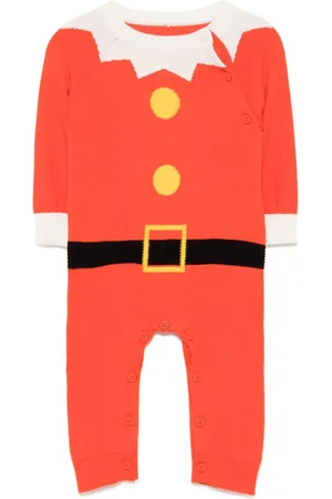 Stella McCartney Gestrickter Weihnachtsmann-Body