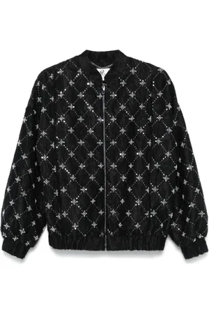 NISSA Bestickte Jacquard-Jacke