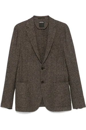 Ermenegildo Zegna Sakko mit Webmuster