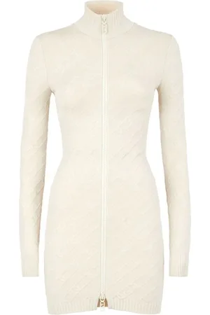 Fendi Dress White viscose