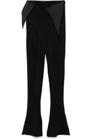 MUGLER Hose mit Satinbund